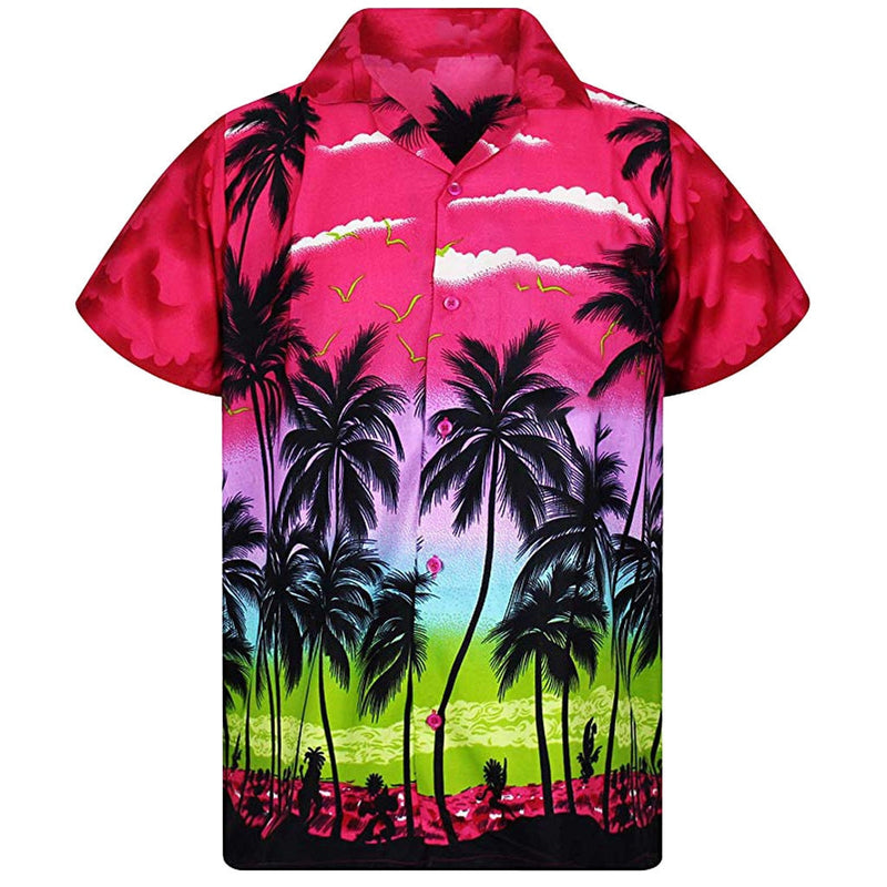 Camisa Masculina Casual Havaiana Moda Praia C014-7