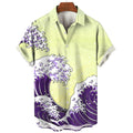 Camisa Masculina  Havaiana Retro Ocean-aelstore.com